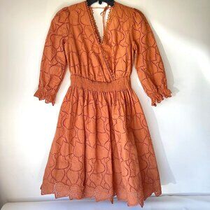 Brown boho Dress Rookie Bud Dress Size Medium
